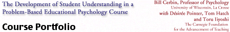  Course Portfolio 