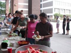 Summer department barbeque