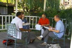 Conferring with Texas A and M 2003
