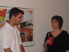 Reception after the 2004 American Studies Distinguished Lecture Series