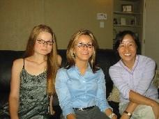 Graduate students at the departmental fall gathering