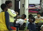 teacher and students