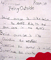 student work