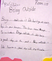 student work
