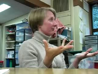 teacher speaking