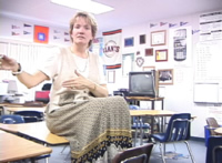 teacher reflecting
