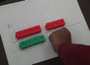 student working