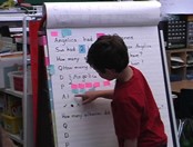Sue Lampkin - student working on Lesson 4